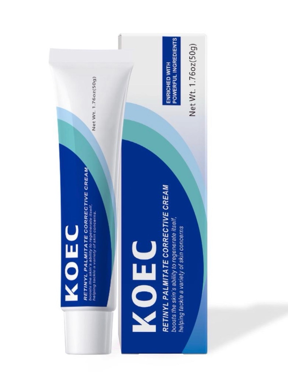 KOEC Retinyl Palmitate Corrective Night Cream Hydrating Face 1.76 oz 50 g
